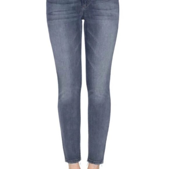 Revolve Joe's Jeans Women's Skinny Jeans Icon Ally Raw Hem Denim Indigo blue 25 - Picture 10 of 16